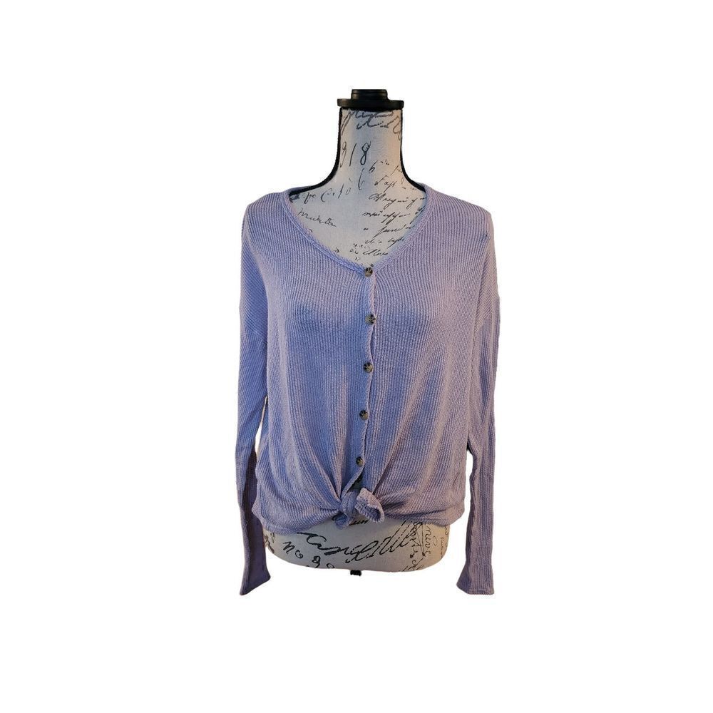 MUDD Knot Front Long Sleeve Thermal